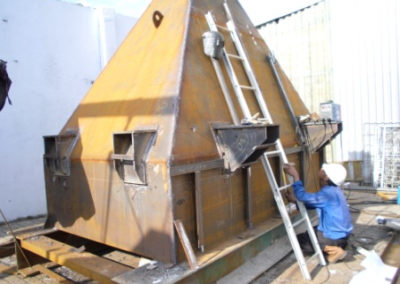 PT. Krakatau Posco – Fabrication Supplay Hopper Steel Making Plan